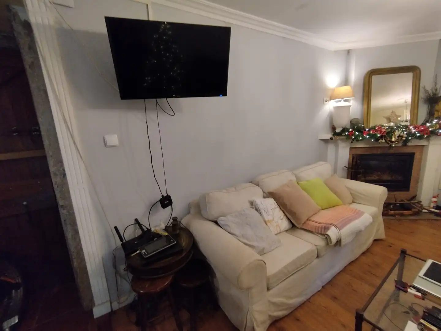 Wohnzimmer von Country house zum Verkauf in San Sadurniño mit Privatgarten, Terrasse und Möbliert
