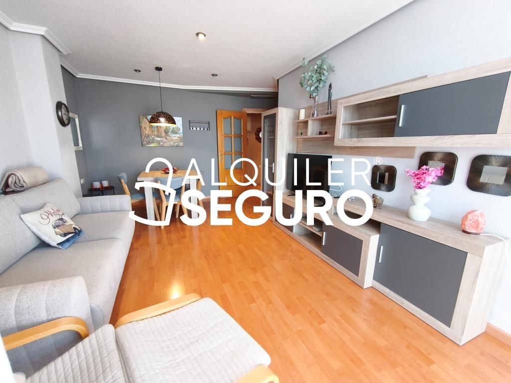 Living room of Flat for rent in Elche / Elx  with Air Conditioner and Furnished