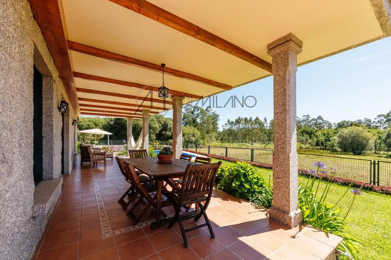Terrassa de Casa o xalet en venda en Tomiño amb Calefacció, Jardí privat i Terrassa
