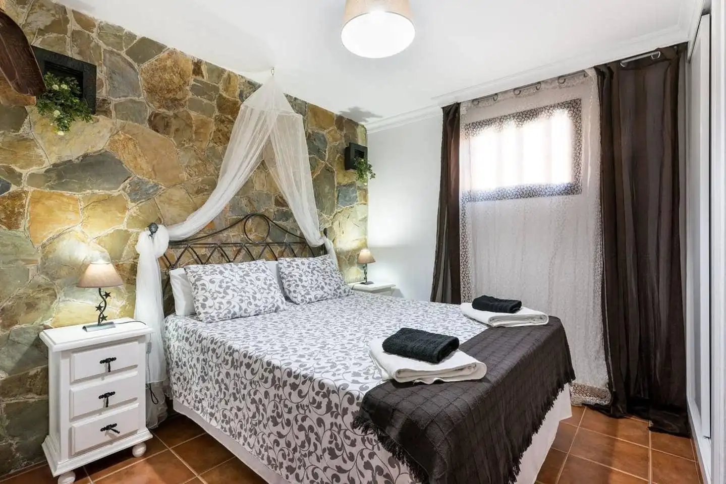 Bedroom of Detached homes for rent in Benalmádena  with Air Conditioner, Heating and Private garden