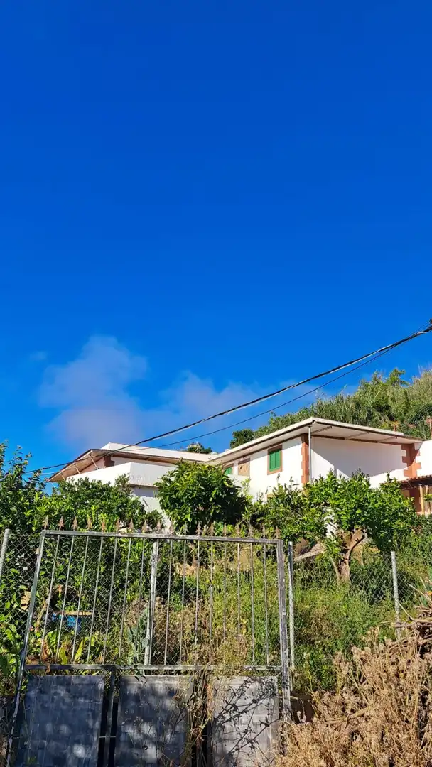Außenansicht von Haus oder Chalet zur Miete in Valleseco mit Privatgarten und Balkon