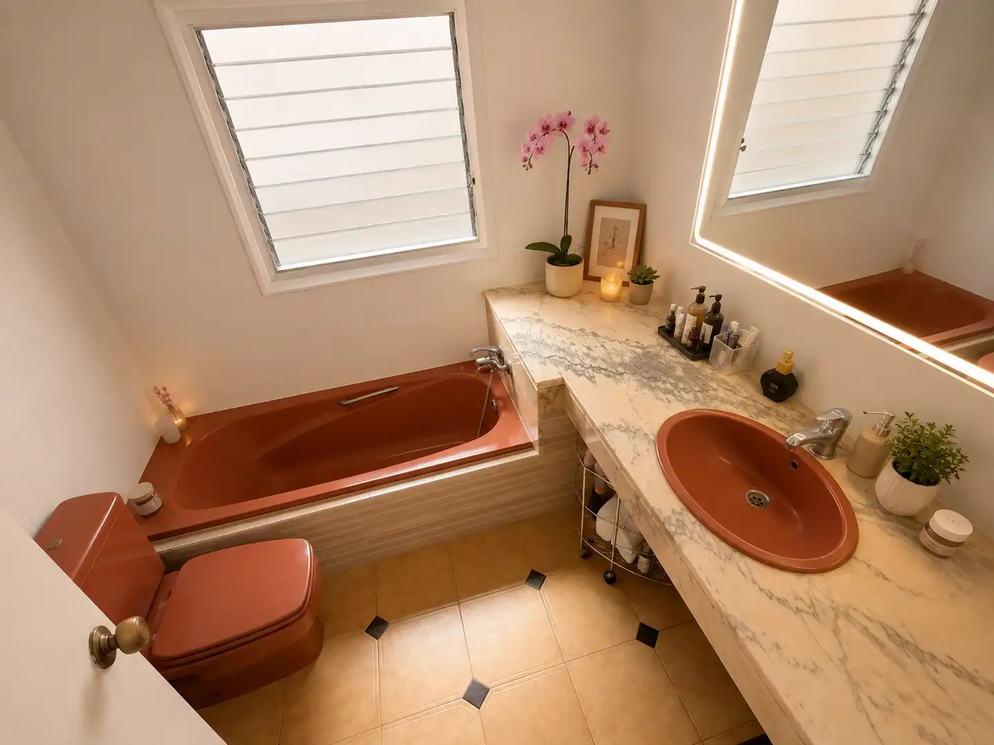 Bathroom of Duplexes for sale in Santa Coloma de Gramenet  with Air Conditioner, Heating and Parquet flooring