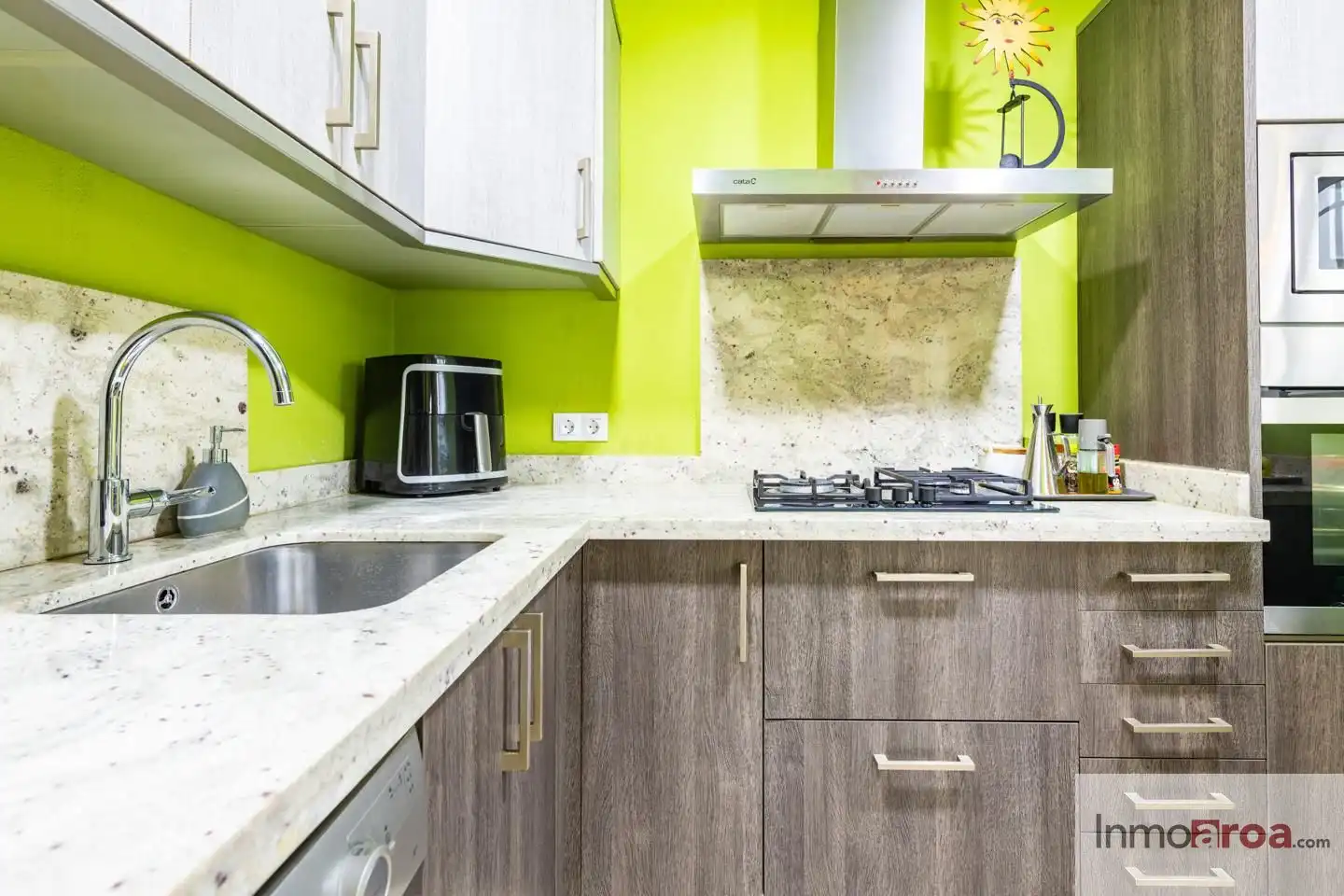 Cocina de Finca rústica en venta en L'Alcora con Aire acondicionado, Terraza y Piscina