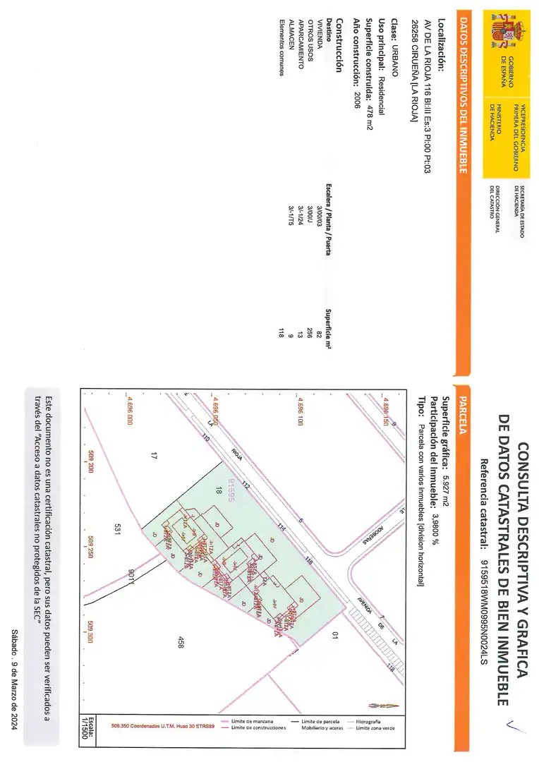 Apartament en venda en Cirueña amb Calefacció, Terrassa i Traster