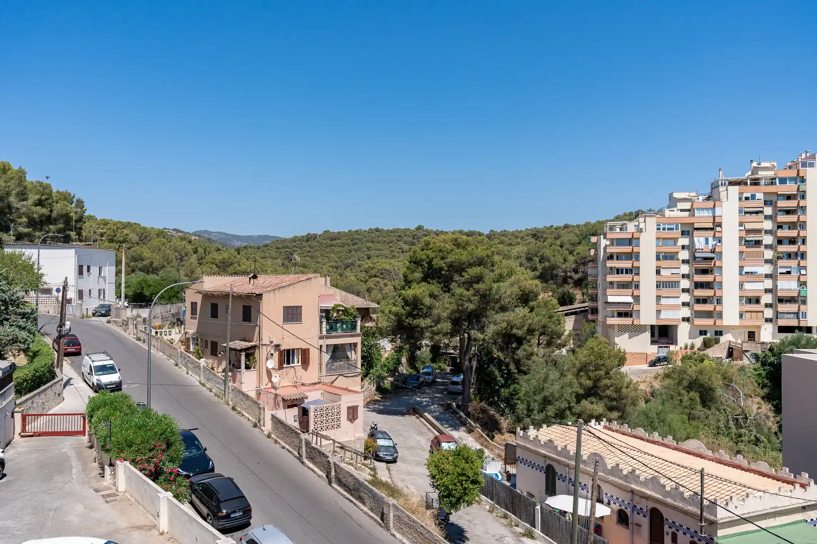 Vista exterior de Apartamento en venta en  Palma de Mallorca con Calefacción y Terraza
