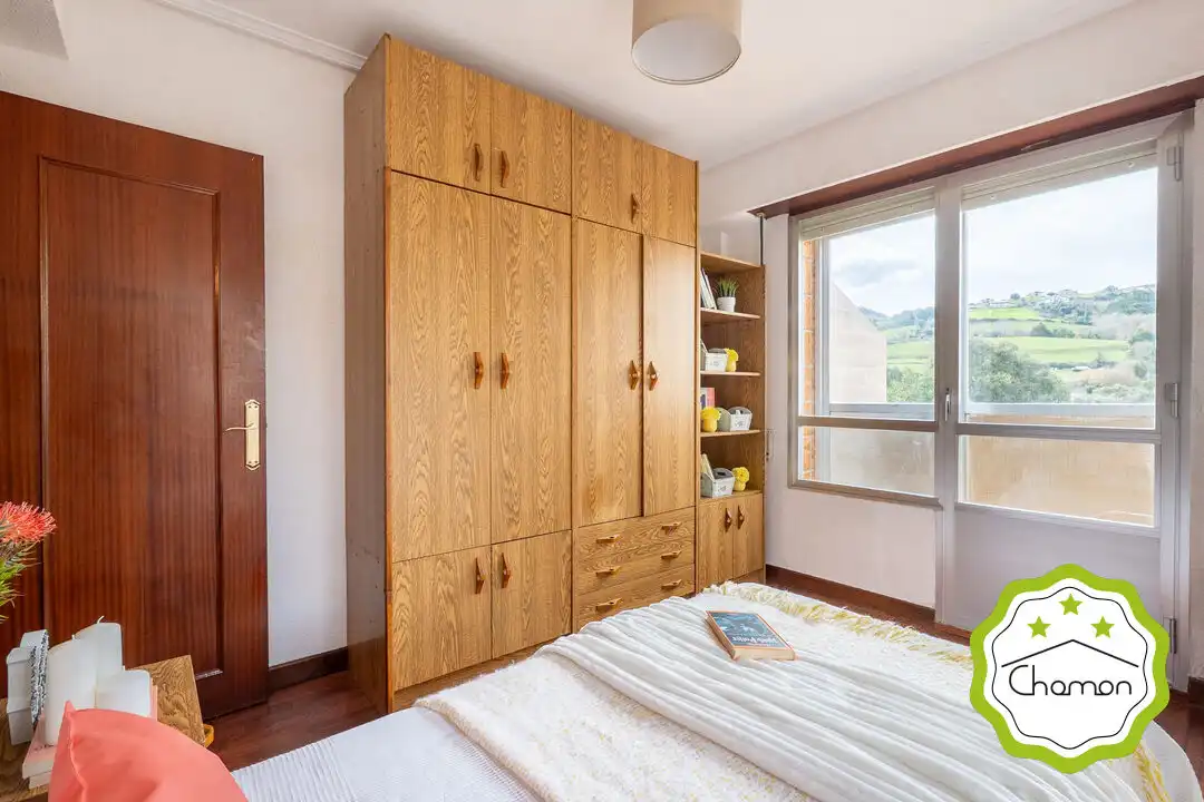 Schlafzimmer von Wohnung zum Verkauf in Lekeitio mit Heizung und Terrasse