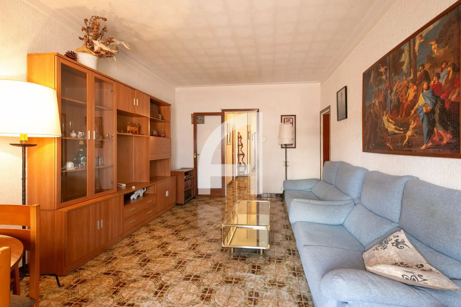 Sala de estar de Piso en venta en Barcelona con Terraza y Balcón