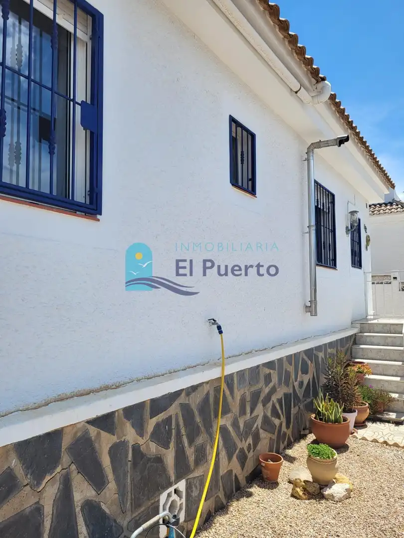 Exterior view of Houses for sale in Mazarrón  with Air Conditioner, Heating and Private garden