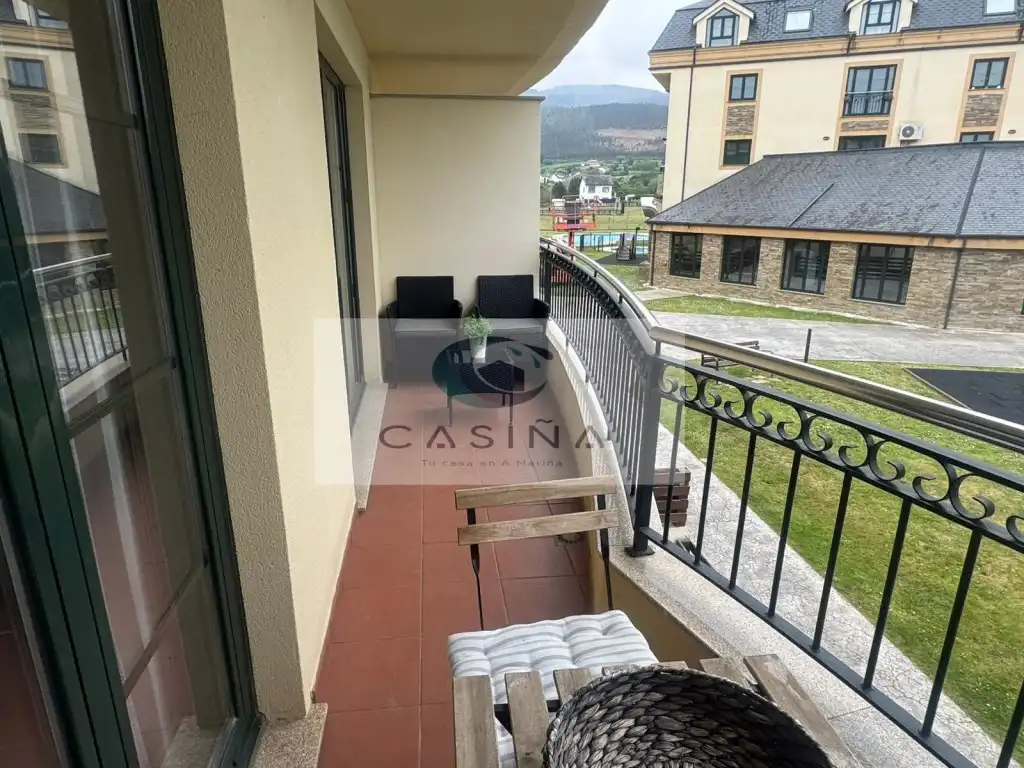 Balcony of Flat for sale in Barreiros