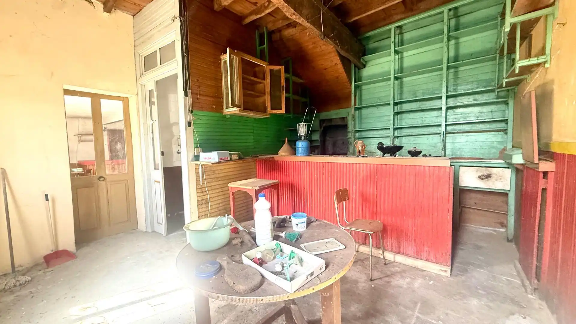 Cocina de Casa o chalet en venta en Piñor con Jardín privado, Terraza y Amueblado