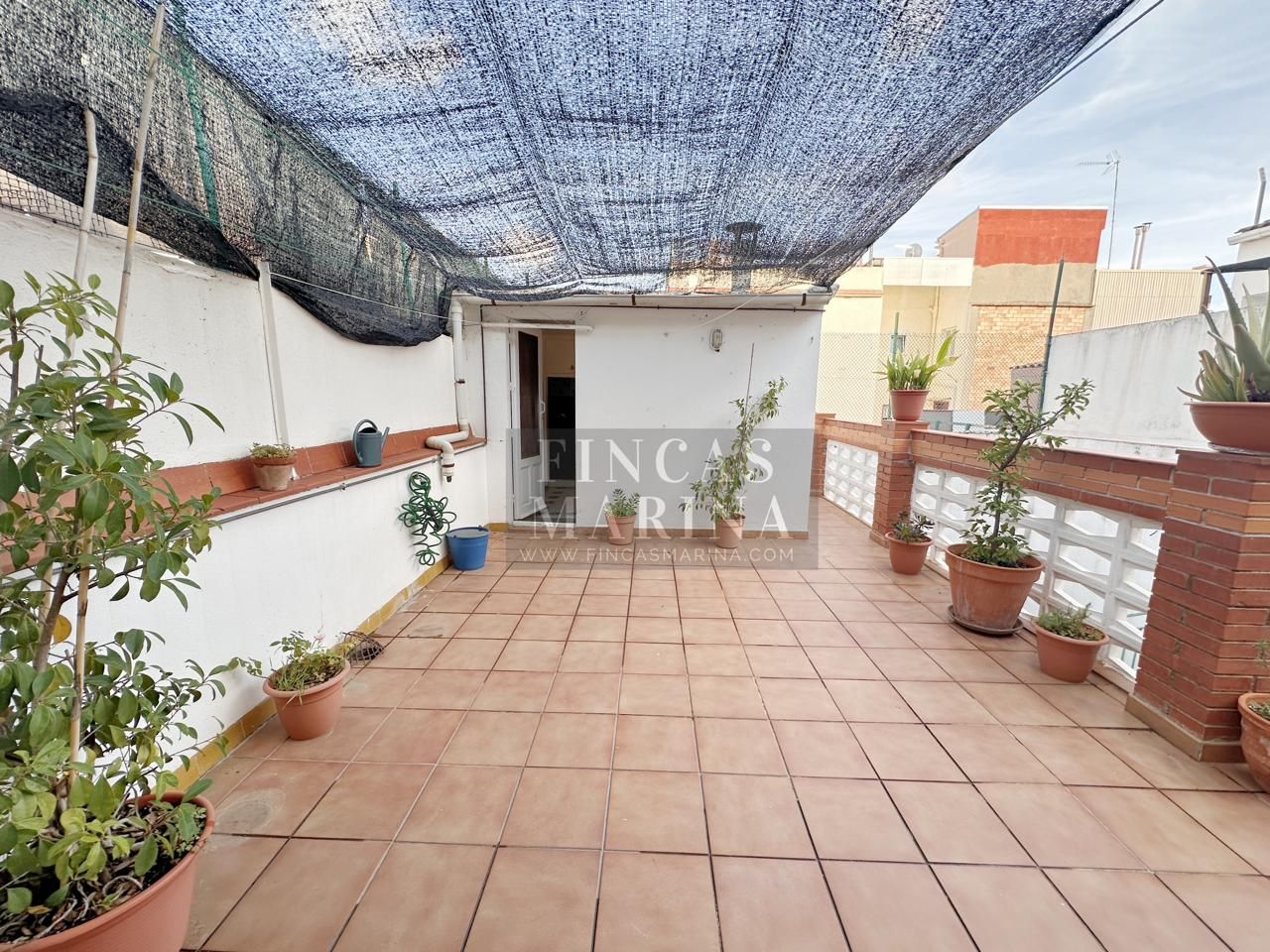 Terrace of Flat to rent in Gavà  with Air Conditioner, Heating and Parquet flooring