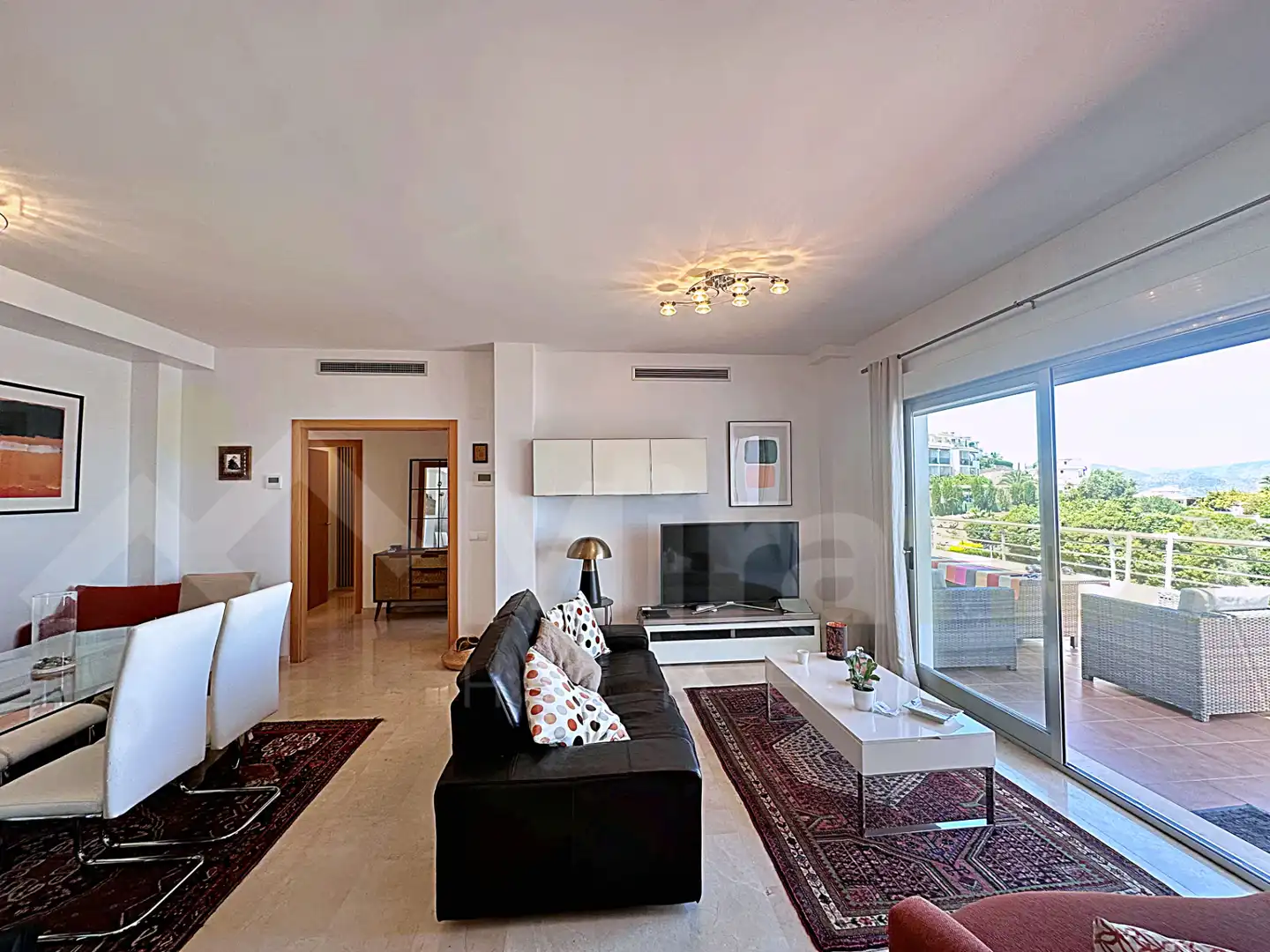 Sala de estar de Apartamento en venta en Pego con Aire acondicionado, Calefacción y Terraza