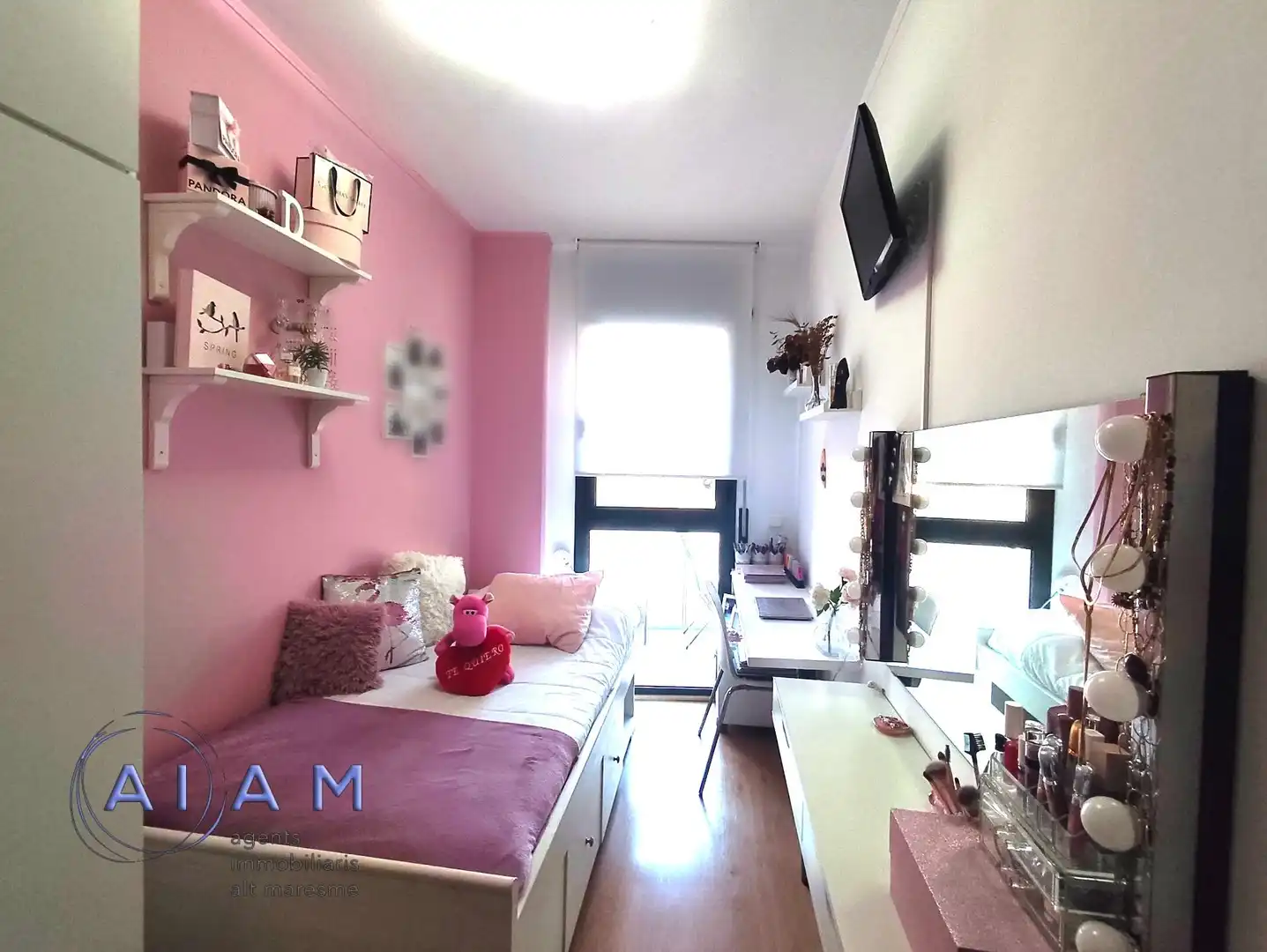 Bedroom of Flat for sale in Tordera  with Air Conditioner and Heating