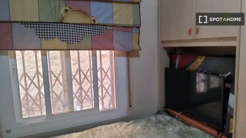 Habitación de Piso de alquiler en Barcelona con Aire acondicionado, Calefacción y Amueblado