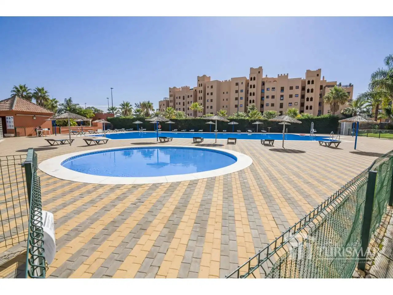 Swimming pool of Apartments for sale in Ayamonte  with Air Conditioner, Terrace and Furnished