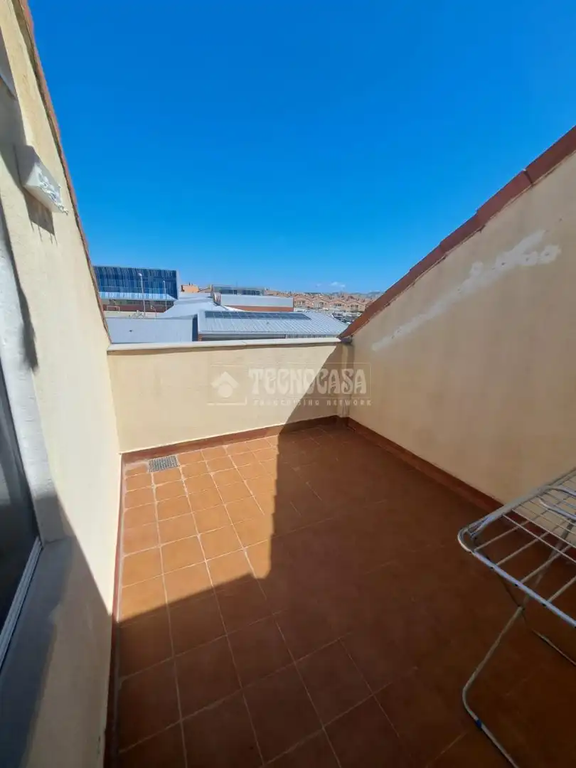 Terraza de Casa adosada en venta en María de Huerva con Aire acondicionado, Calefacción y Jardín privado