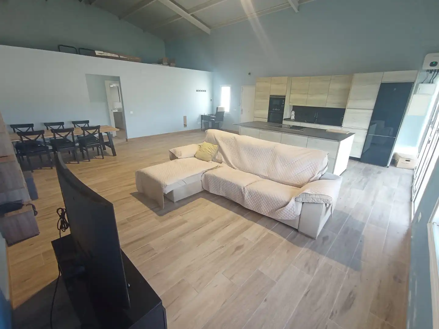 Wohnzimmer von Country house zum Verkauf in Chipiona mit Heizung
