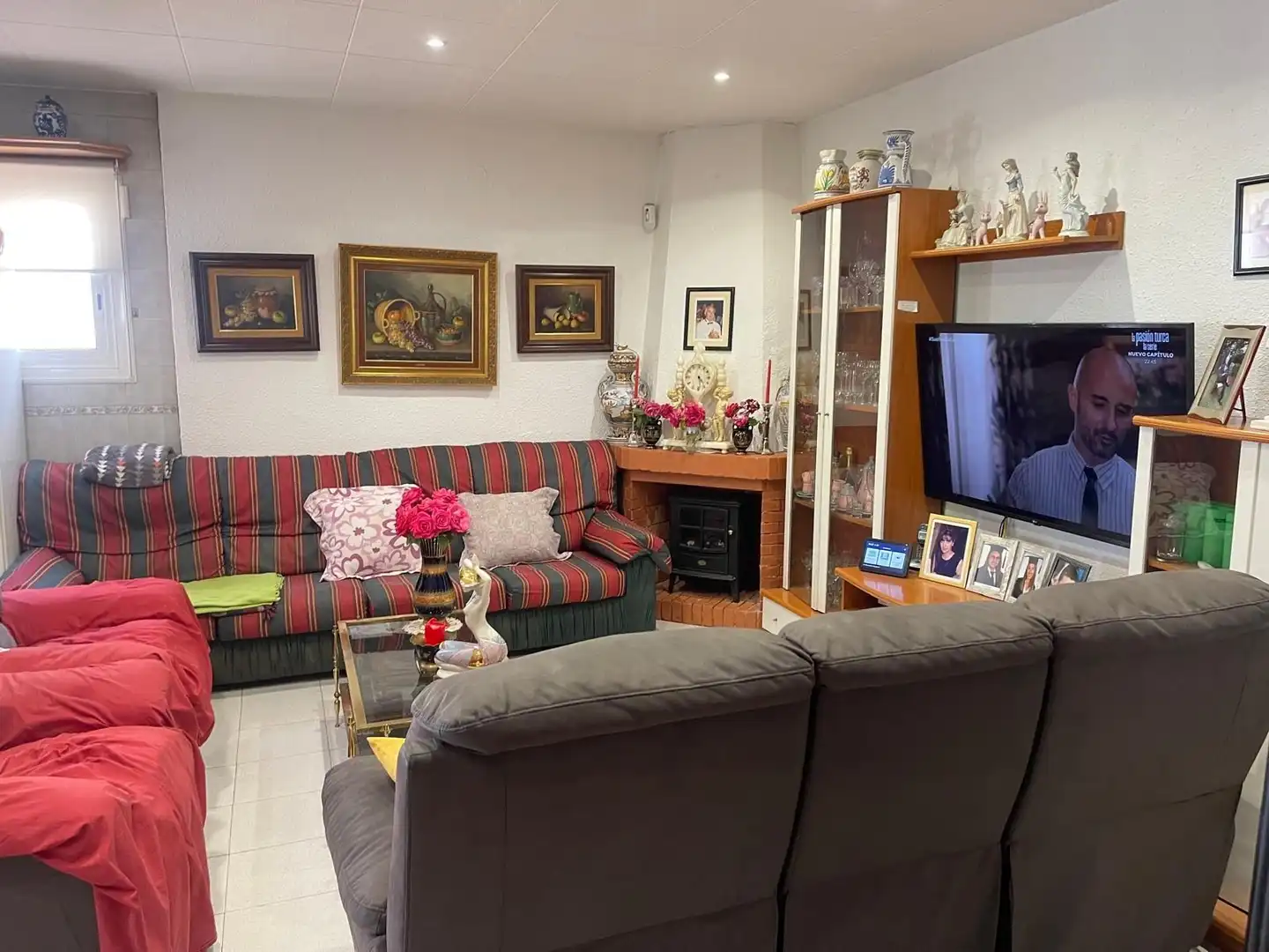 Sala de estar de Casa o chalet en venta en Esparreguera con Calefacción, Jardín privado y Trastero