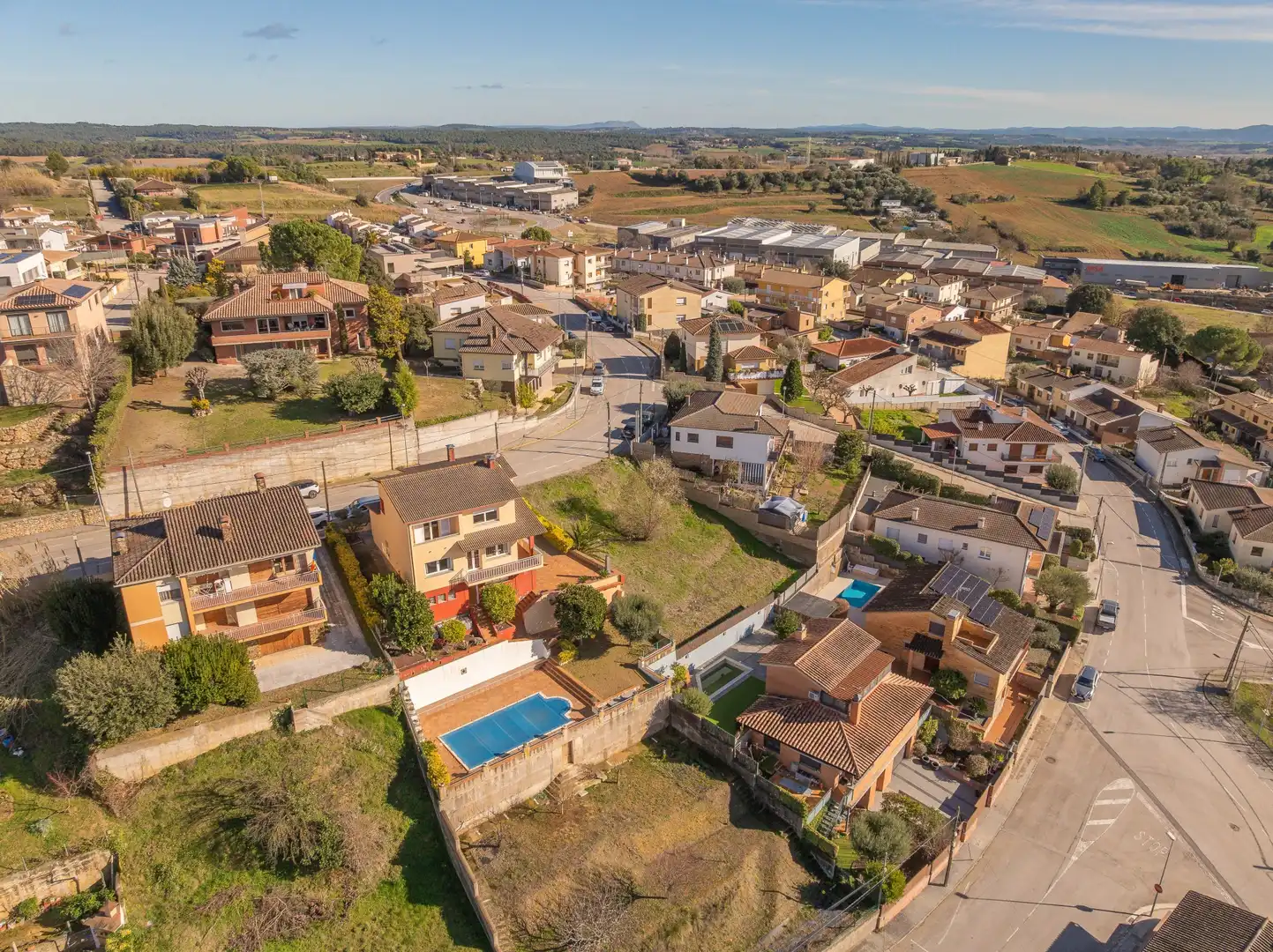 Vista exterior de Casa o chalet en venta en Banyoles con Terraza, Piscina y Balcón