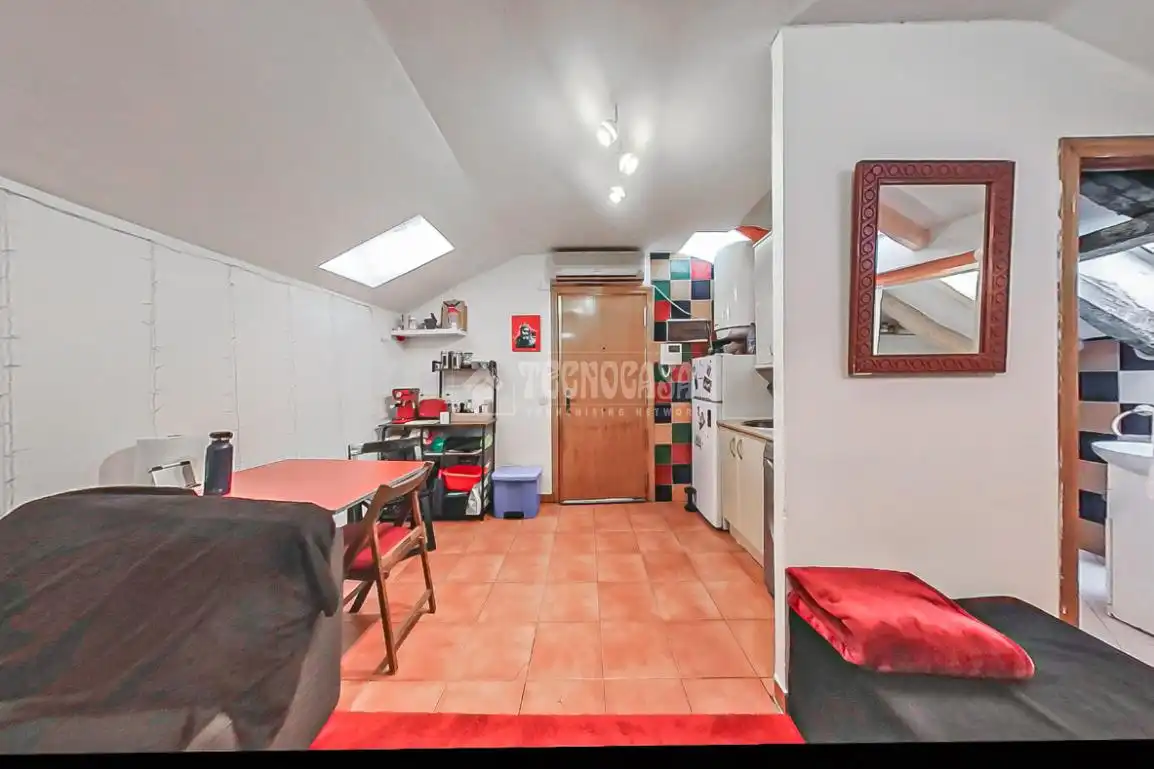 Cocina de Ático en venta en Madrid