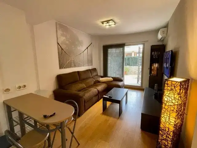 Living room of Ground floor for rent in Torremolinos  with Air Conditioner, Heating and Private garden