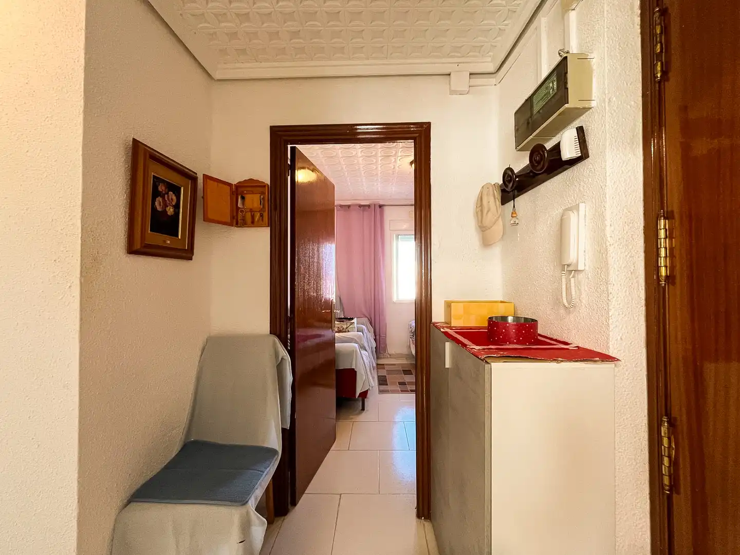 Schlafzimmer von Wohnung zum Verkauf in Sagunto / Sagunt mit Klimaanlage, Heizung und Möbliert