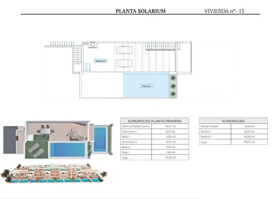 Attique avec piscine à vendre à Balcón de Finestrat - Terra Marina, imagen 8