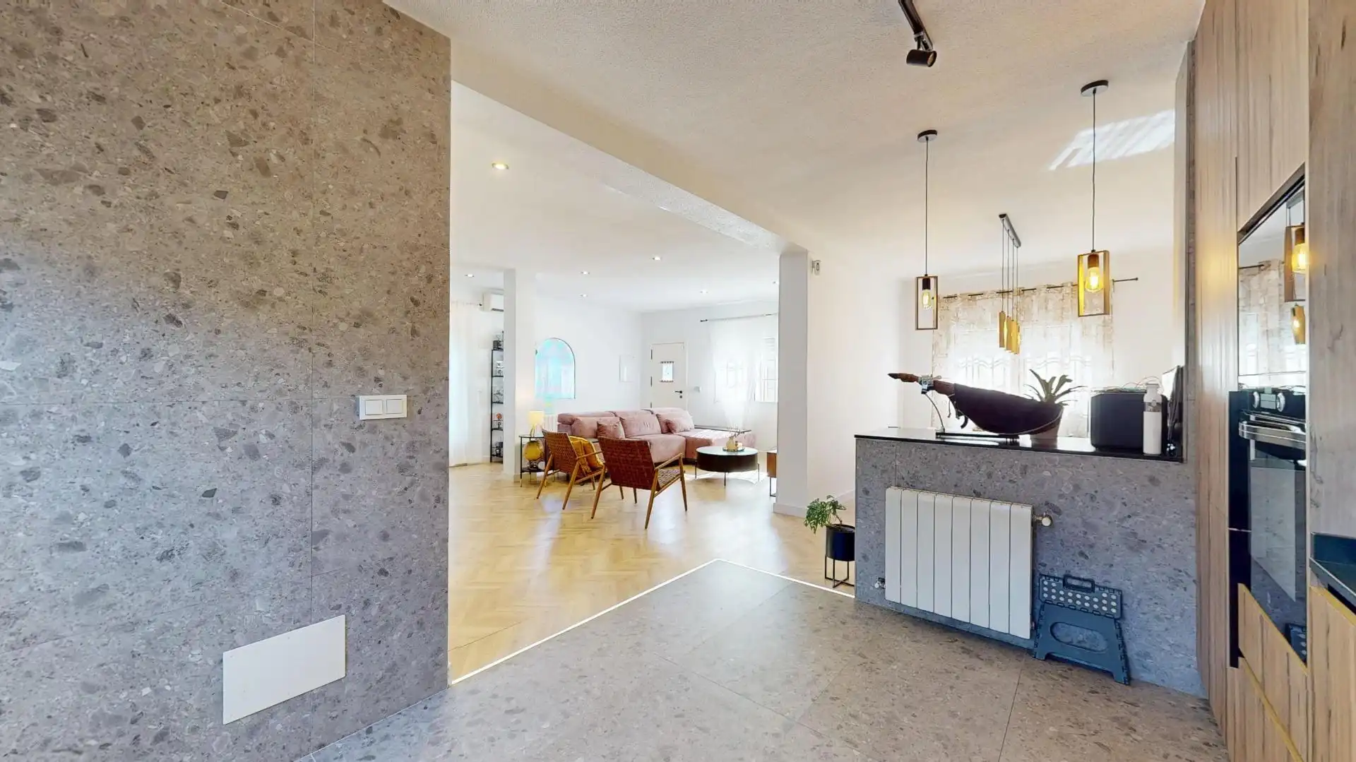 Sala d'estar de Casa o xalet en venda en San Pedro del Pinatar amb Aire condicionat, Calefacció i Terrassa