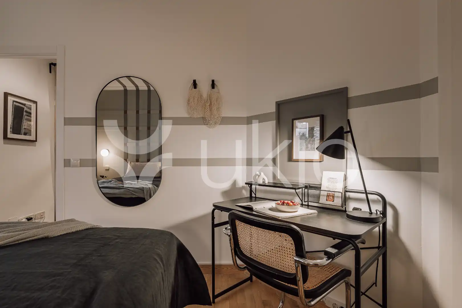 Bedroom of Apartments for rent in Madrid  with Heating, Furnished and Washing machine