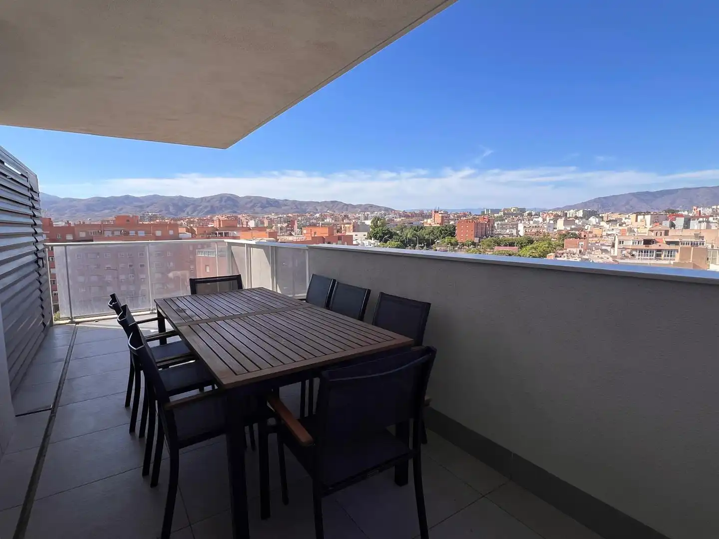 Terraza de Piso de alquiler en Almería con Aire acondicionado, Calefacción y Terraza