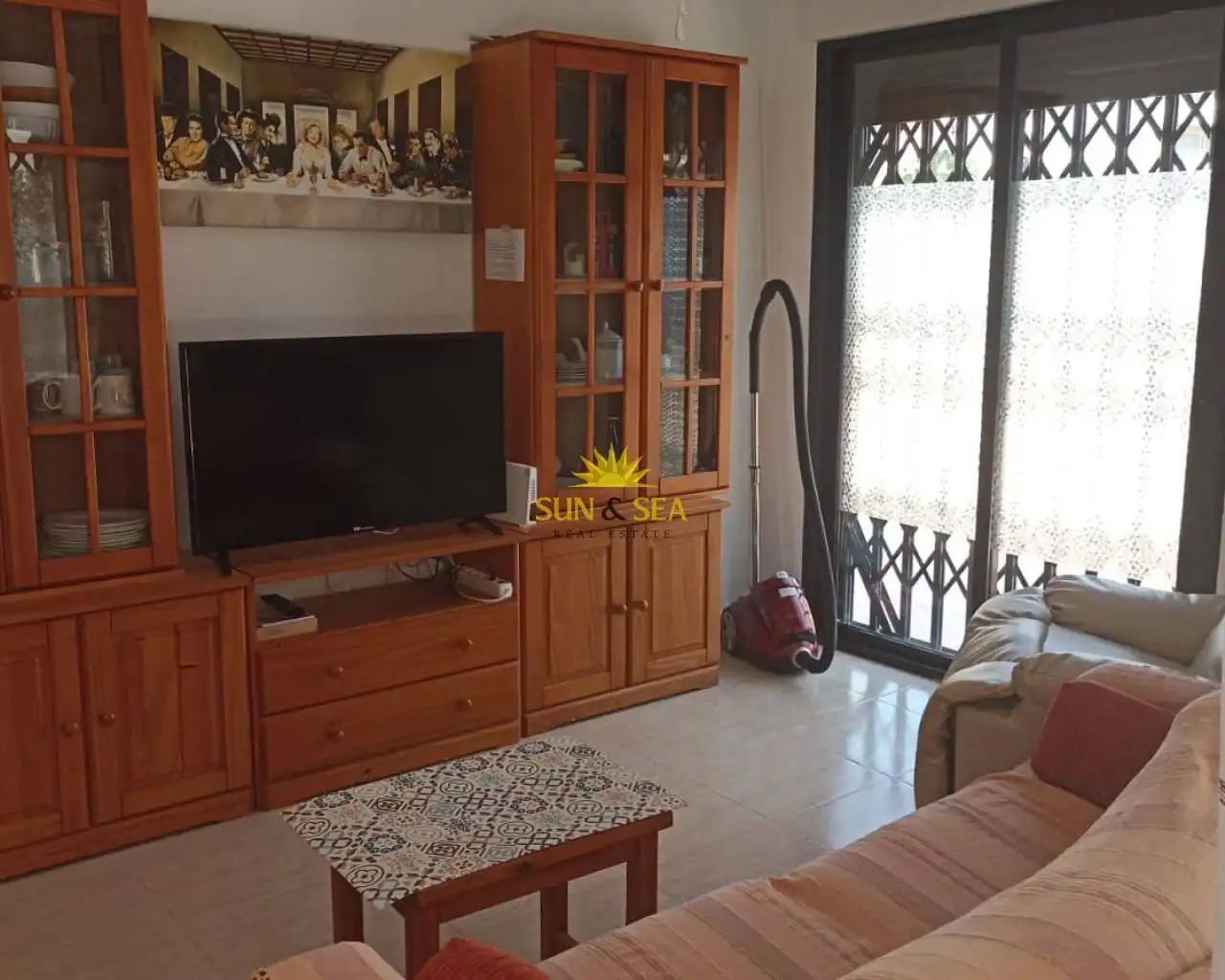 Living room of Apartments for rent in Guardamar del Segura  with Private garden, Swimming Pool and Furnished
