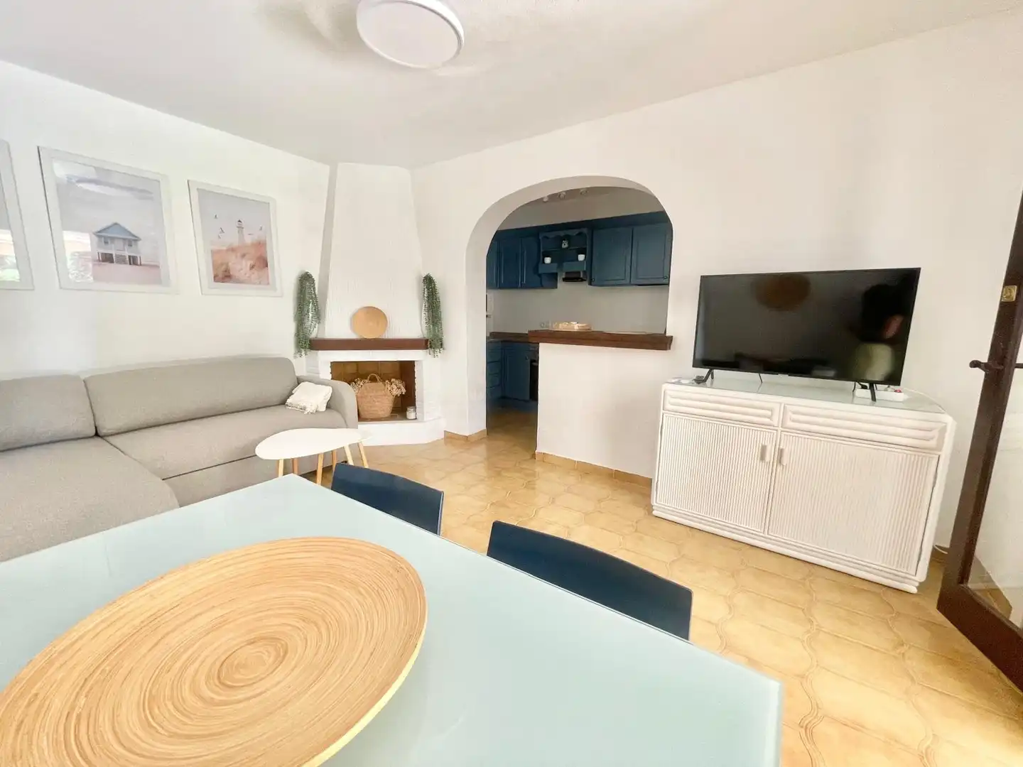 Sala d'estar de Casa o xalet de lloguer en Orihuela amb Terrassa, Piscina i Moblat