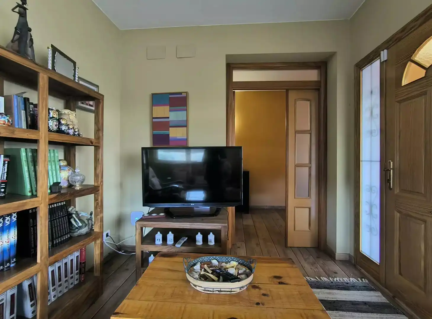 Sala de estar de Casa o chalet en venta en Riudarenes con Terraza