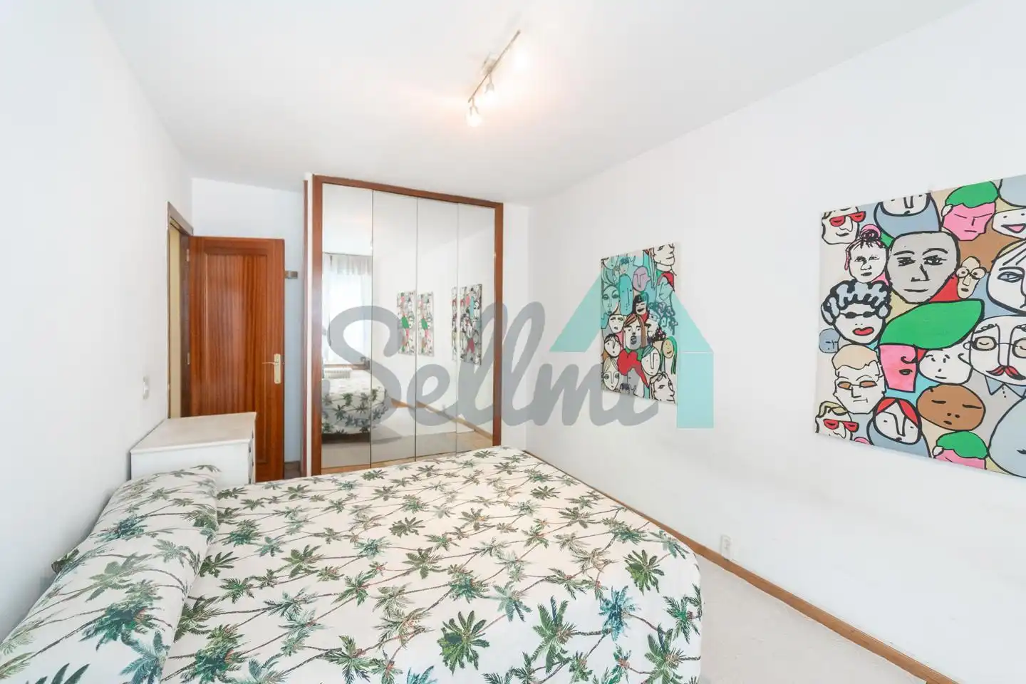 Bedroom of Flat for rent in Oviedo   with Heating, Parquet flooring and Terrace