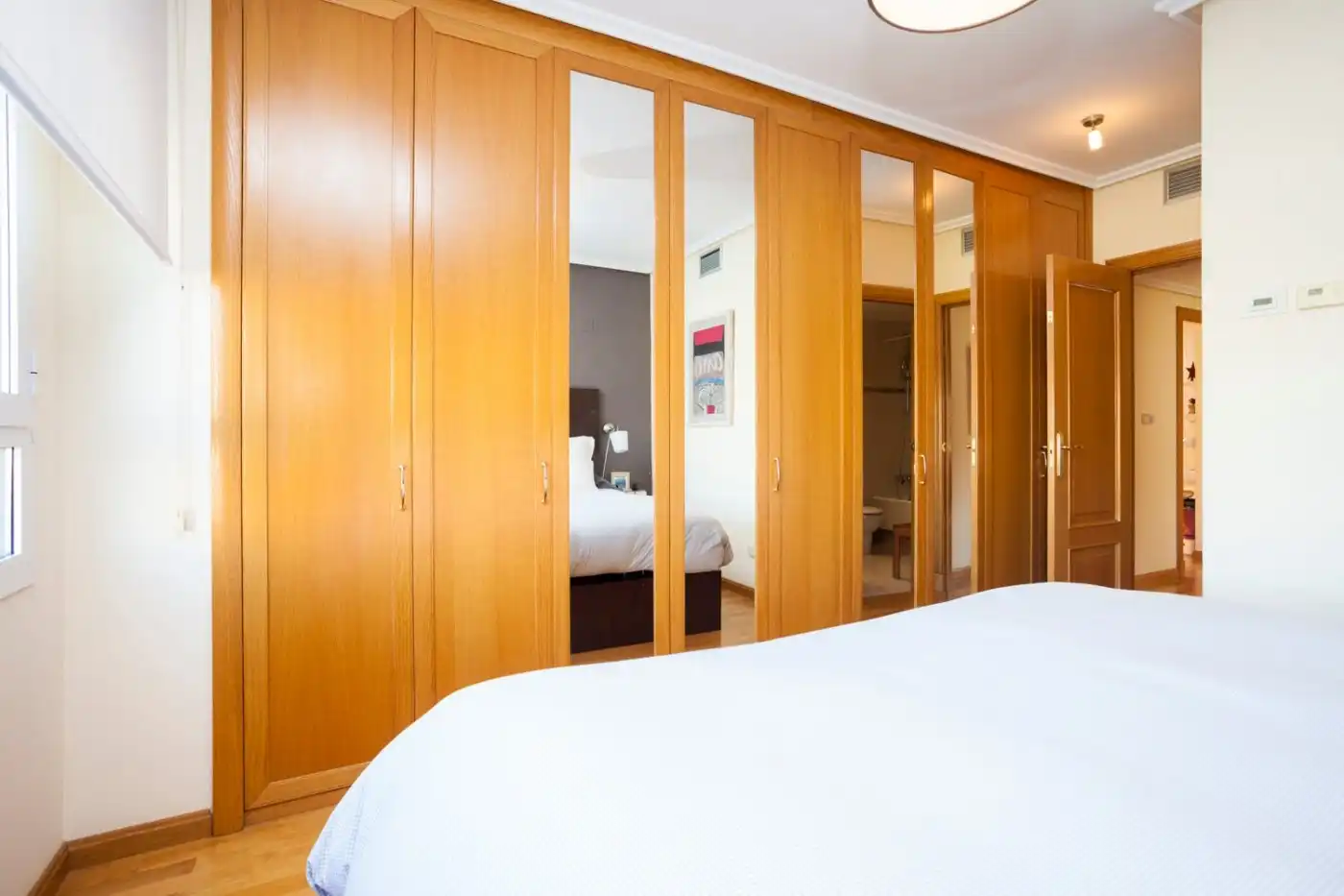 Bedroom of Detached homes for sale in Zaragoza  with Air Conditioner, Heating and Private garden