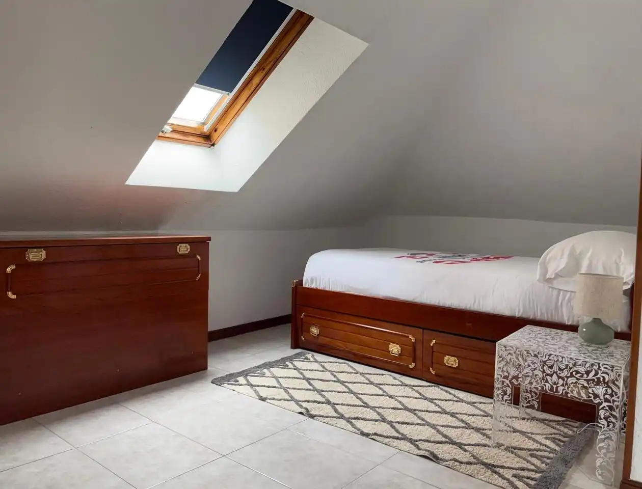 Schlafzimmer von Haus oder Chalet zur Miete in Laredo mit Privatgarten und Terrasse