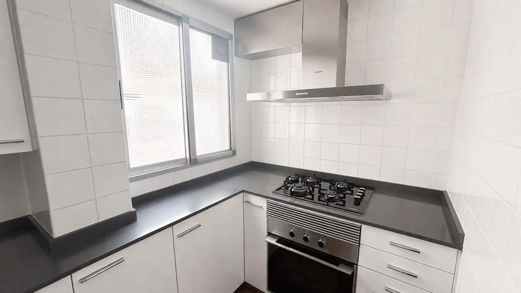 Küche von Wohnung zum Verkauf in Mislata mit Klimaanlage, Möbliert und Balkon