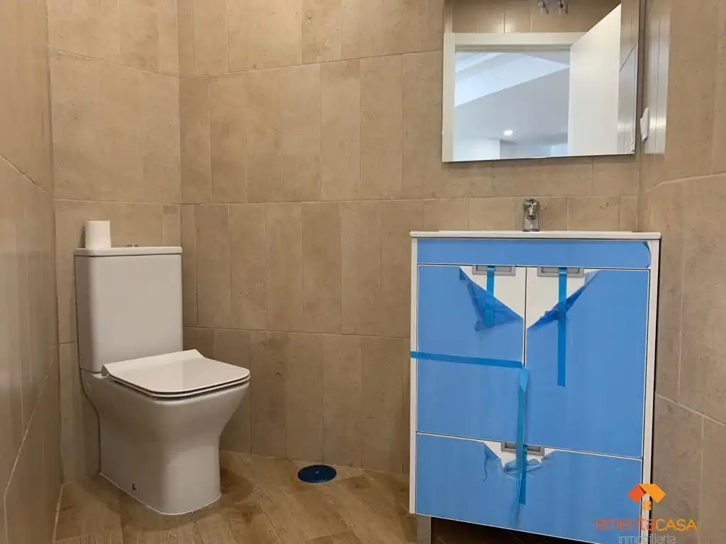 Baño de Apartamento de alquiler en Mérida con Aire acondicionado, Trastero y Balcón