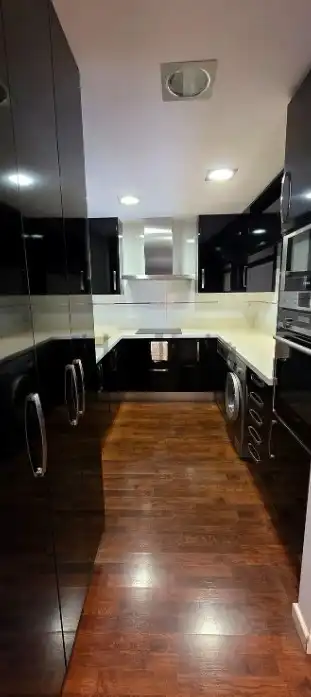Kitchen of Flat for rent in Sedaví  with Air Conditioner, Furnished and Oven