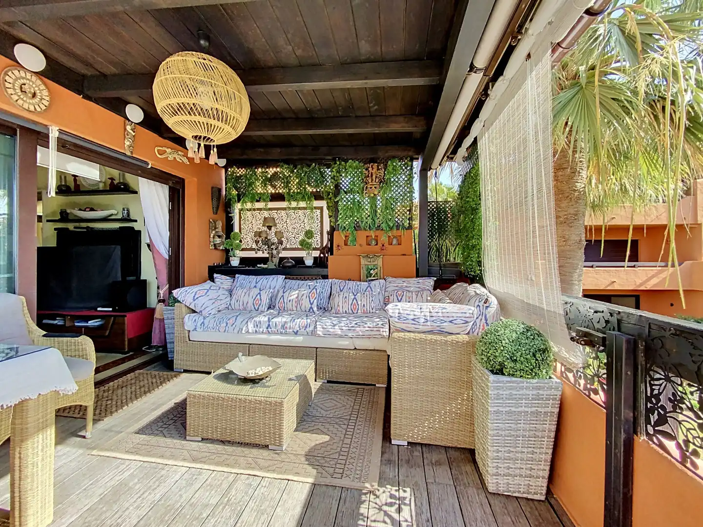 Terrassa de Apartament en venda en Estepona amb Aire condicionat, Terrassa i Piscina
