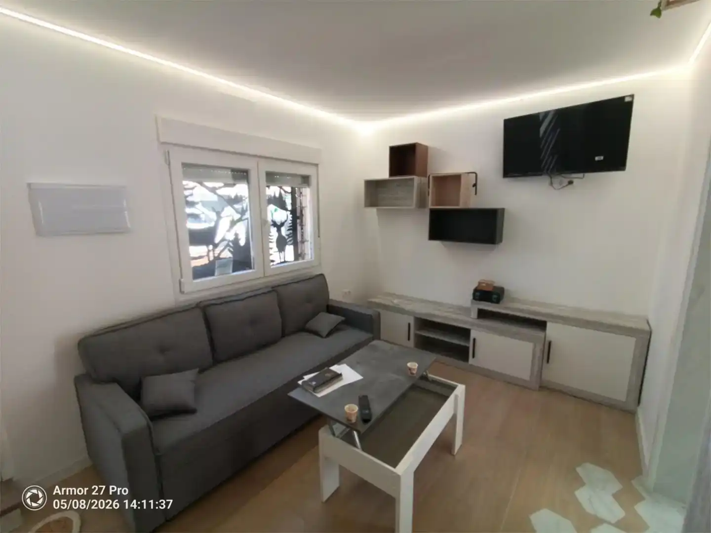 Sala d'estar de Casa adosada en venda en Talavera de la Reina amb Aire condicionat