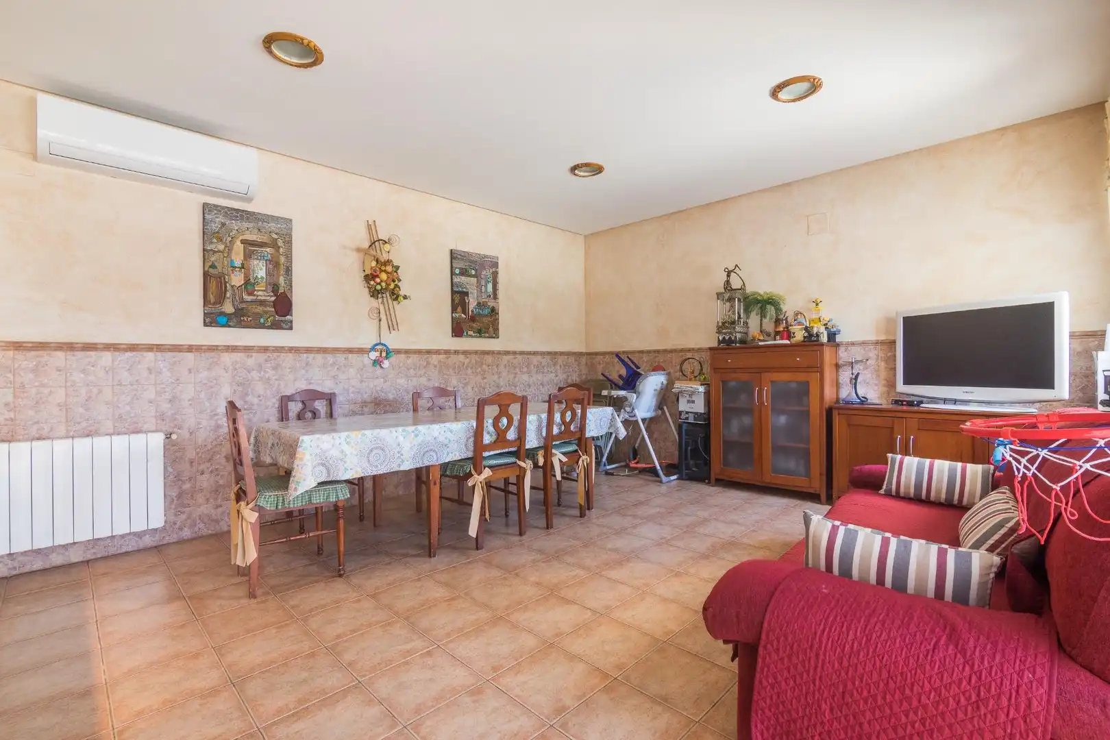Comedor de Casa o chalet en venta en Elche / Elx con Aire acondicionado, Jardín privado y Terraza