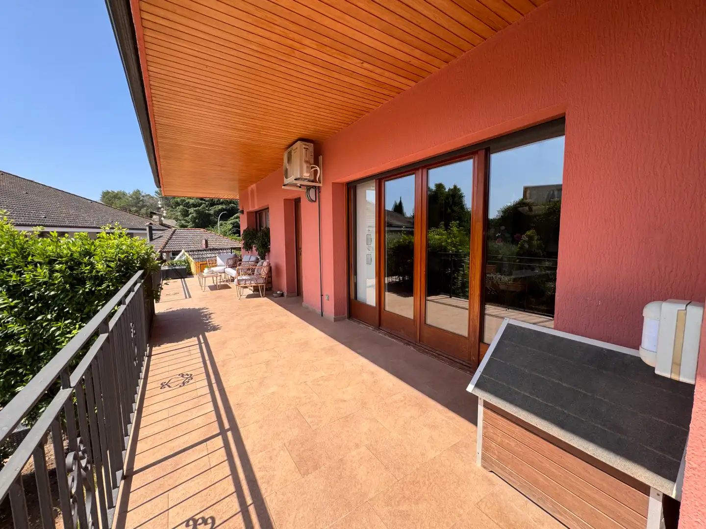 Terrassa de Casa o xalet en venda en Cardedeu amb Aire condicionat, Calefacció i Jardí privat