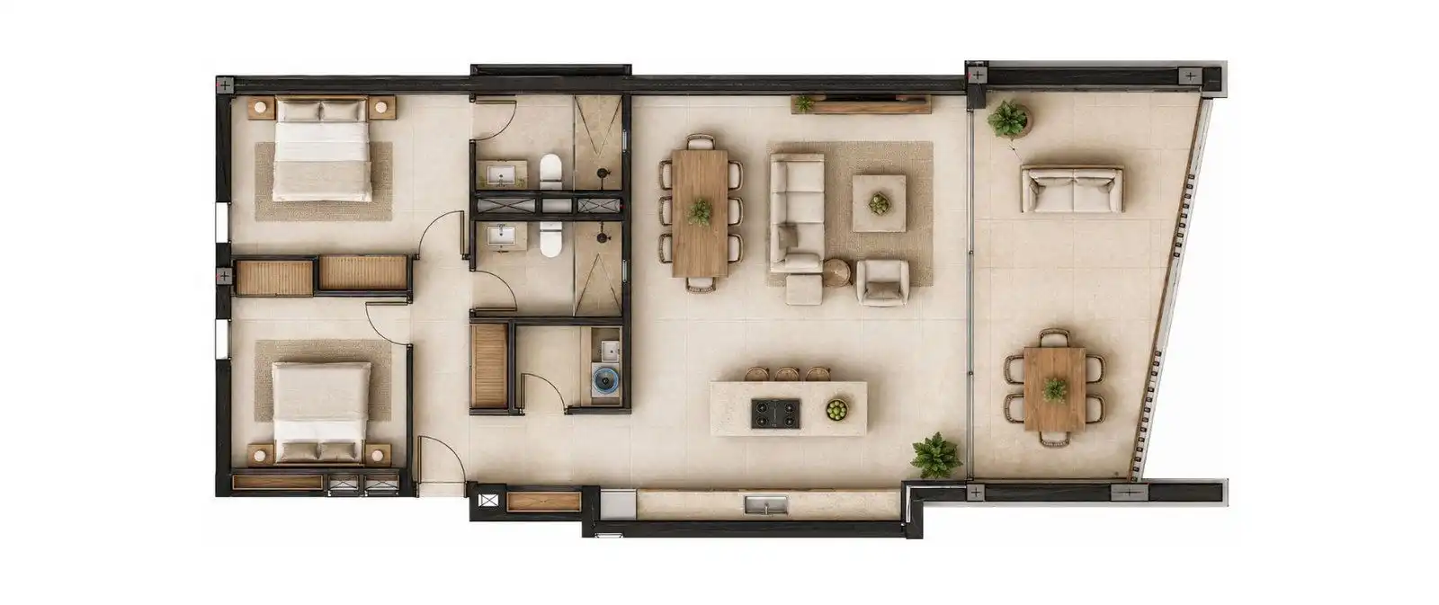 Apartments for sale in Fígols  with Air Conditioner, Heating and Private garden