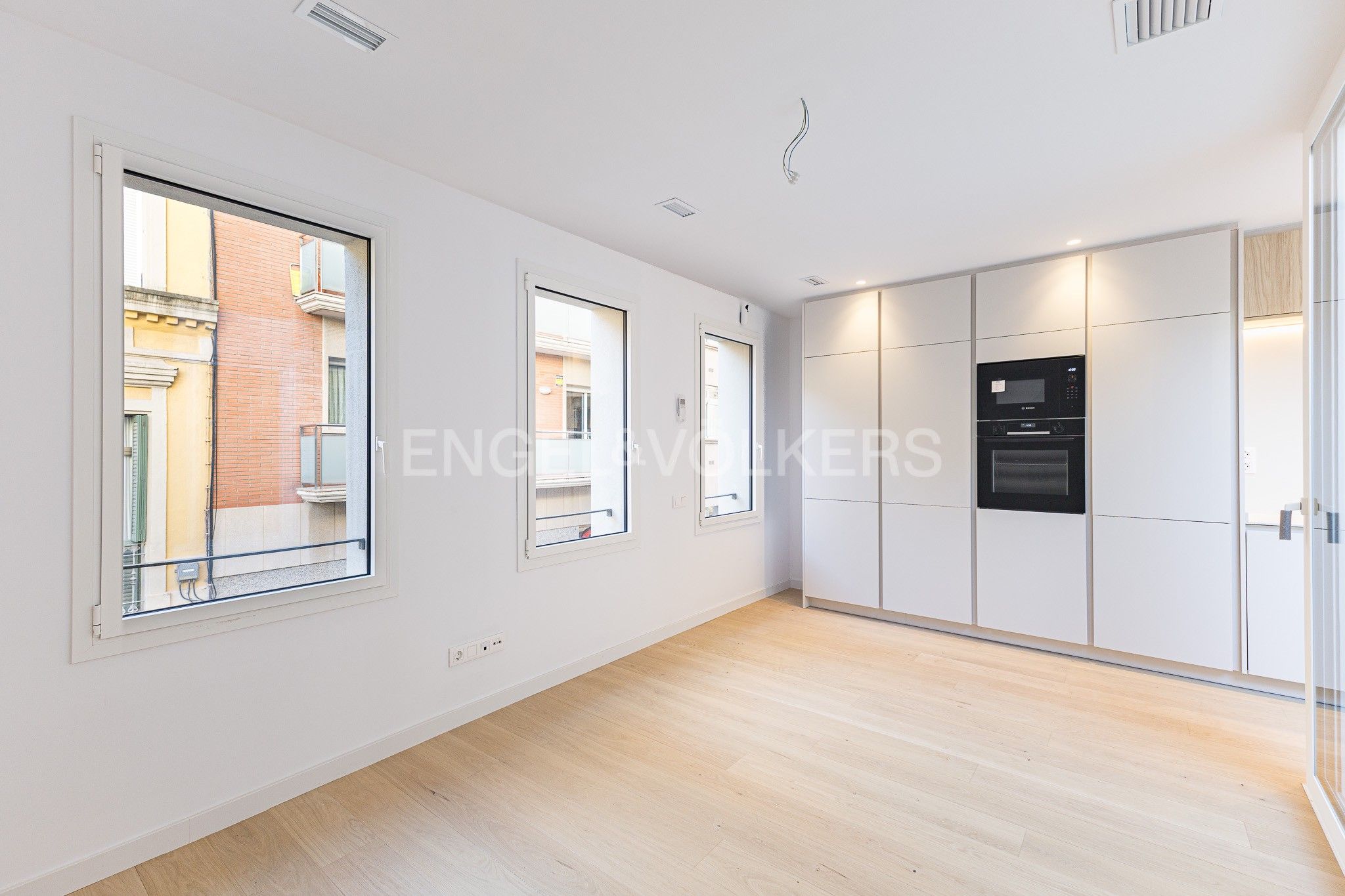 Sala d'estar de Pis en venda en  Barcelona Capital amb Aire condicionat, Calefacció i Parquet