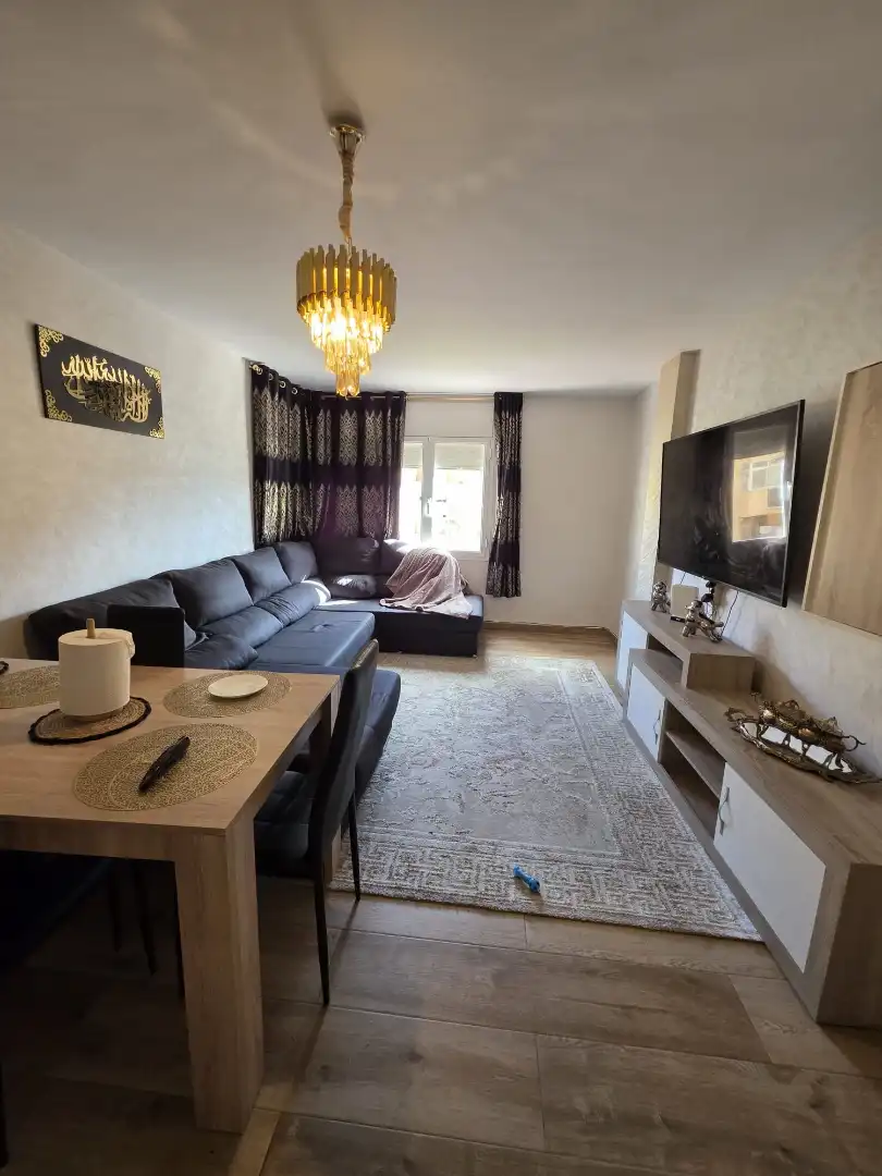 Sala de estar de Piso en venta en Banyoles con Calefacción y Balcón