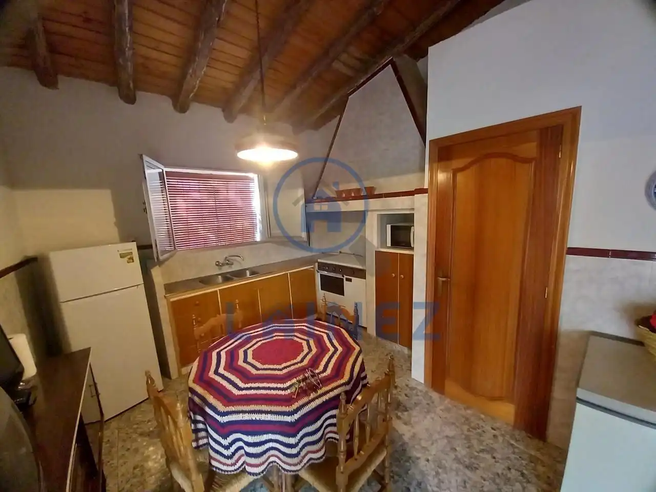 Cuina de Casa o xalet en venda en Puebla de Sancho Pérez amb Jardí privat, Terrassa i Traster