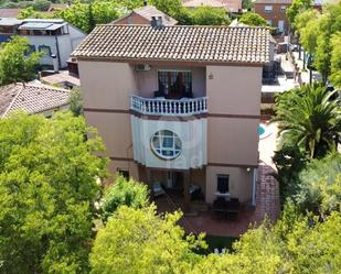 Exterior view of House or chalet for sale in Sant Cugat del Vallès  with Air Conditioner, Heating and Terrace