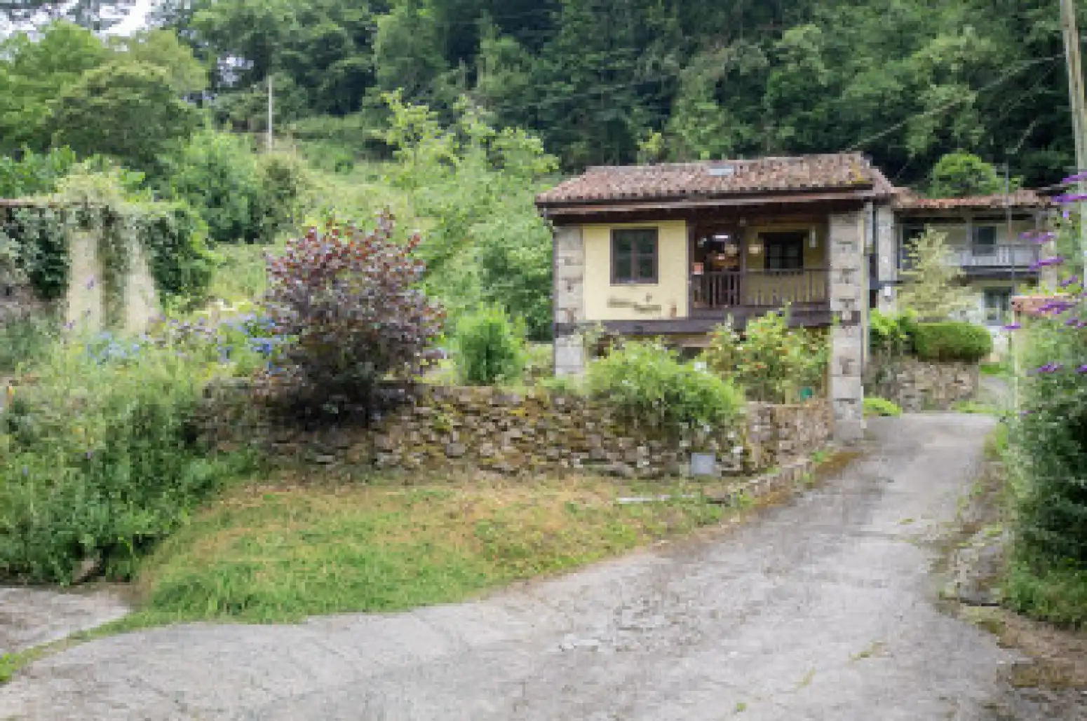 Vista exterior de Casa o chalet en venta en Cabranes con Calefacción, Jardín privado y Terraza