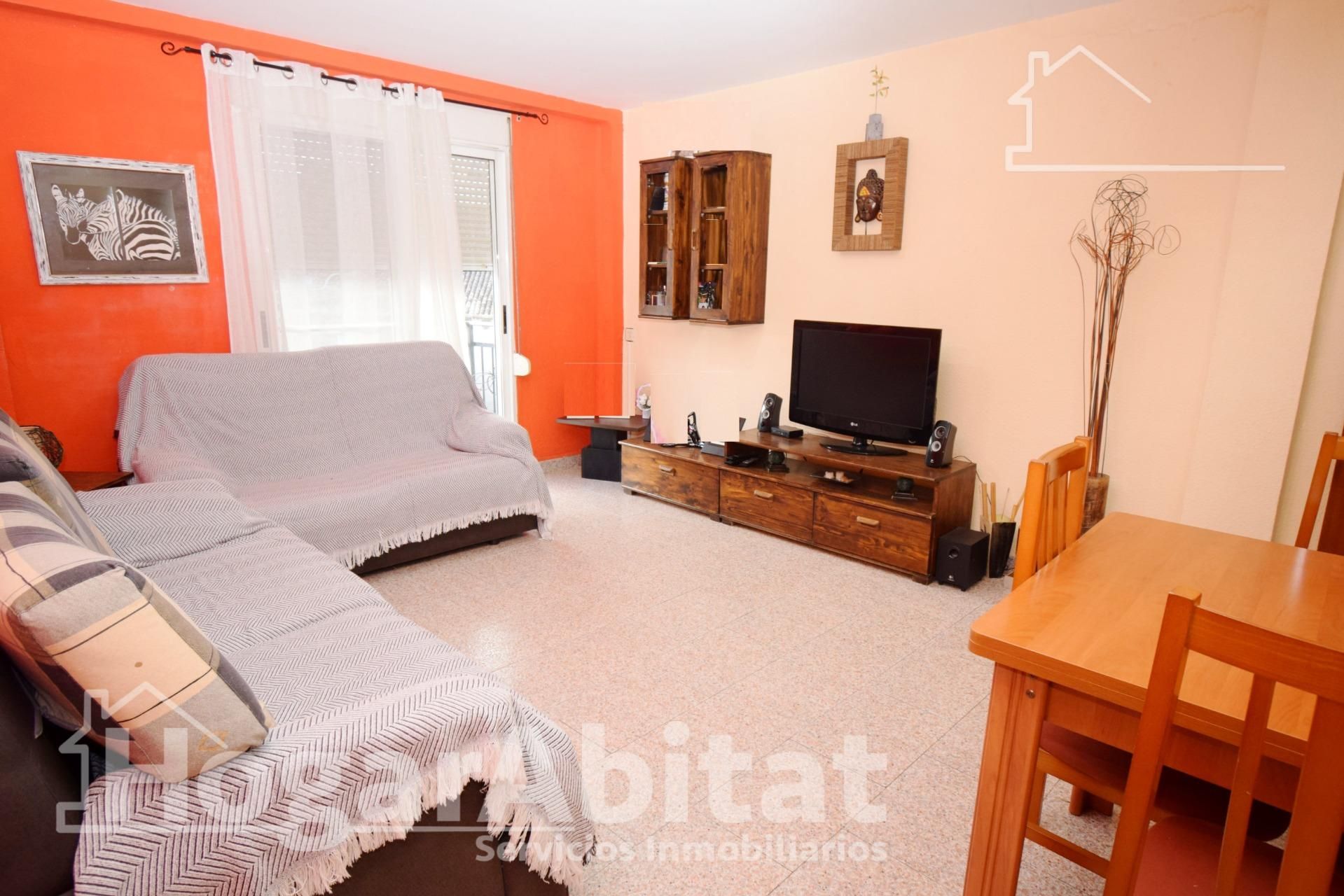 Living room of Flat for sale in Cheste  with Air Conditioner